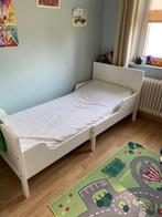 SUNDVIK uitschuifbaar bed voor kinderen, 90 cm, Gebruikt, Eenpersoons, Wit