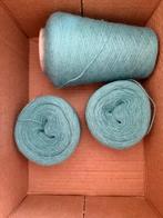 Nieuwe 70% wol (haken/breien) lichtgroen/600gr  (nr4867), Hobby en Vrije tijd, Ophalen of Verzenden, Nieuw, Breien of Haken, Wol of Garen