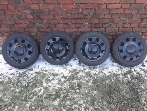 velgen met winterbanden zeer goed, Auto-onderdelen, Banden en Velgen, Band(en), Winterbanden, Ophalen of Verzenden