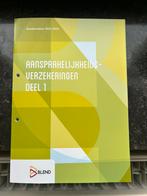 Aansprakelijkheidsverzekeringen deel 1, Boeken, Studieboeken en Cursussen, Ophalen, Nieuw, Hoger Onderwijs