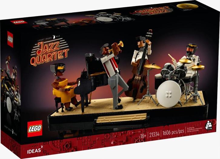 LEGO Ideas 21334 Jazz Quartet nieuw, Kinderen en Baby's, Speelgoed | Duplo en Lego, Nieuw, Lego, Complete set, Ophalen of Verzenden