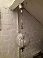Hanglamp bolglas art deco, Ophalen, Glas