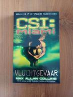 M.A. Collins - CSI : Miami : Vluchtgevaar, Livres, Thrillers, Comme neuf, Enlèvement ou Envoi, M.A. Collins, Amérique