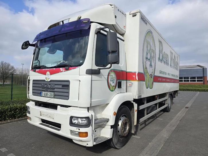 MAN TG 18.240 Themo King TS-300 E (bj 2008), Auto's, Vrachtwagens, Bedrijf, Te koop, MAN, Overige brandstoffen, Euro 4, Automaat