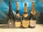 4 verschillende Schuimwijnen, Overige gebieden, Overige typen, Ophalen of Verzenden, Zo goed als nieuw