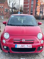 Fiat 500 1.2 S, Auto's, Zwart, Leder en Stof, Handgeschakeld, Particulier