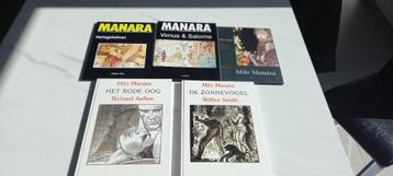 Milo Manara 5 boeken