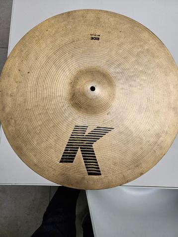 Cymbale ride 20" k zildljian et paiste formula 602, Enlèvement, Utilisé