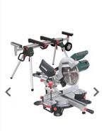 Metabo afkortzaag KGS 254 M + onderstel zo goed als nieuw, Doe-het-zelf en Bouw, Ophalen, Zo goed als nieuw, Afkortzaag, Metabo