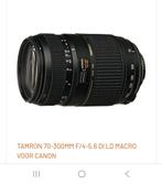 Tamron voor canon, Audio, Tv en Foto, Foto | Lenzen en Objectieven, Ophalen, Gebruikt