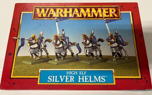 Lege doos van Warhammer High Elf Silver Helms - geen mini's!, Hobby en Vrije tijd, Wargaming, Gebruikt, Warhammer, Ophalen of Verzenden