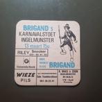 Sous Bock Brigand (modèle 6), Verzamelen, Biermerken, Ophalen of Verzenden, Gebruikt, Viltje(s), Overige merken