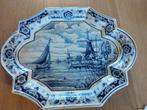 Vintage Delfts porseleinen bord/schaal, Antiek en Kunst, Ophalen