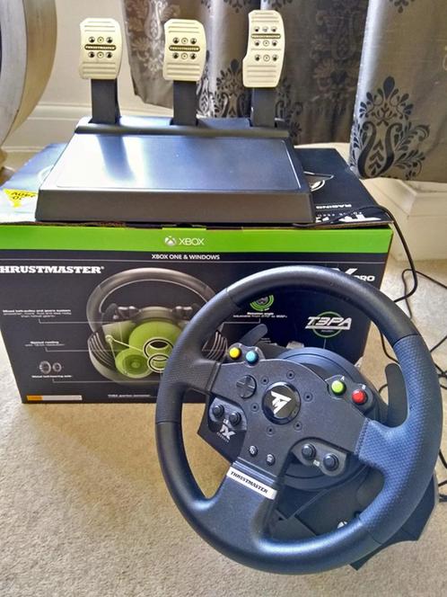 Thrustmaster TMX PRO Force Feedback 3 pédales, Games en Spelcomputers, Spelcomputers | Xbox | Accessoires, Zo goed als nieuw, Xbox One