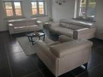 Natuzzi Etoile echt leder 3zit 2zit en 1zit, Ophalen, Gebruikt, Vierpersoons of meer, Leer