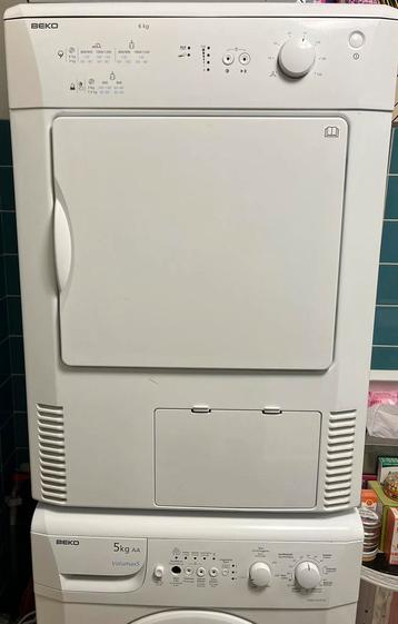 Sèche-linge à condensation BEKO (utilisé 5 fois), Electroménager, Sèche-linge, 6 à 8 kg, Comme neuf, Chargeur frontal, À condensation