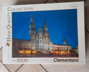 Puzzle 1000 pièces de la cathédrale de Saint-Jacques-de-Comp, Enlèvement ou Envoi, Neuf