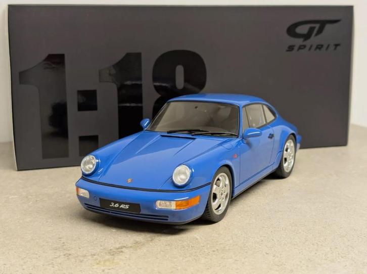 Porsche 911 964 Carrera RS 3.6 1/18 GT SPIRIT GT887 Nieuw, Hobby en Vrije tijd, Modelauto's | 1:18, Nieuw, Auto, Overige merken
