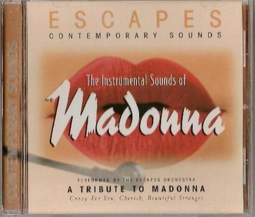 MADONNA THE INSTRUMENTAL SOUNDS BY ESCAPE ORCHESTRA, Cd's en Dvd's, Cd's | Instrumentaal, Zo goed als nieuw, Verzenden