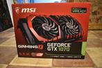 MSI GeForce GTX 1070 GAMING X 8G grafische kaart voor gaming, GDDR5, DisplayPort, Zo goed als nieuw, PCI