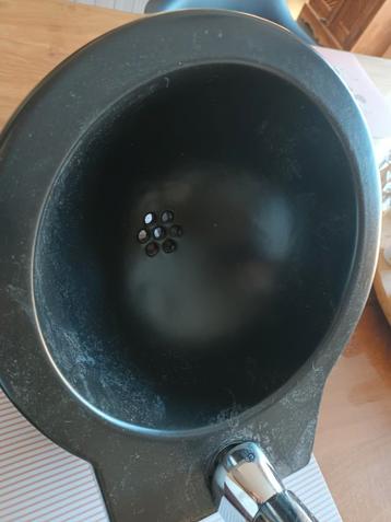 Zwarte design lavabo merk Clou nieuw in verpakking np 520 eu beschikbaar voor biedingen