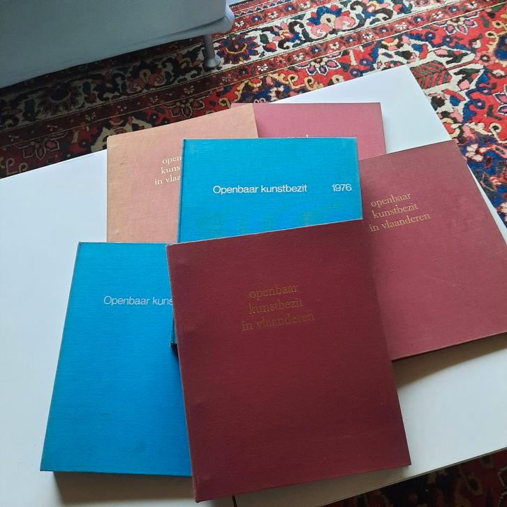 Verzamelmappen : Openbaar kunstbezit, Livres, Art & Culture | Arts plastiques, Utilisé, Enlèvement