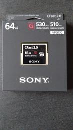 Geheugenkaart CFast 2.0 64GB, Ophalen, Nieuw, Sony, 64 GB