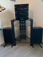 technisc-sterioketens-met meubelkast, Autres marques, Haut-parleurs, Comme neuf, Enlèvement