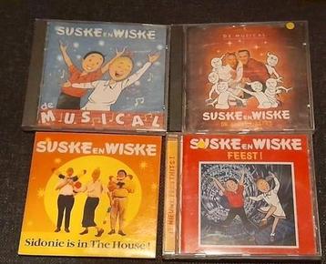 Cd´s Suske & Wiske, musical soundtracks/ liedjes beschikbaar voor biedingen