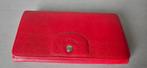 longchamp  portefeuille, Handtassen en Accessoires, Zo goed als nieuw, Leder, Rood, Ophalen
