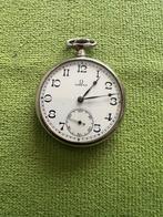 Omega Swiss Vintage Opwindbaar Zakhorloge, Handtassen en Accessoires, Horloges | Antiek, Ophalen, Staal, Zakhorloge, Omega