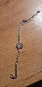 Dyrberg/Kern armband, Handtassen en Accessoires, Armbanden, Ophalen of Verzenden, Zo goed als nieuw, Zilver, Overige materialen