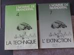 Argeologie: L´omme de Neandertal nr 4 & 7 =40€ incl verzendi, Antiek en Kunst, Ophalen of Verzenden