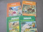 lot 4 stripverhalen Tits, Jerom Willy Vandensteen, Boeken, Stripverhalen, Meerdere stripboeken, Ophalen of Verzenden, Gelezen