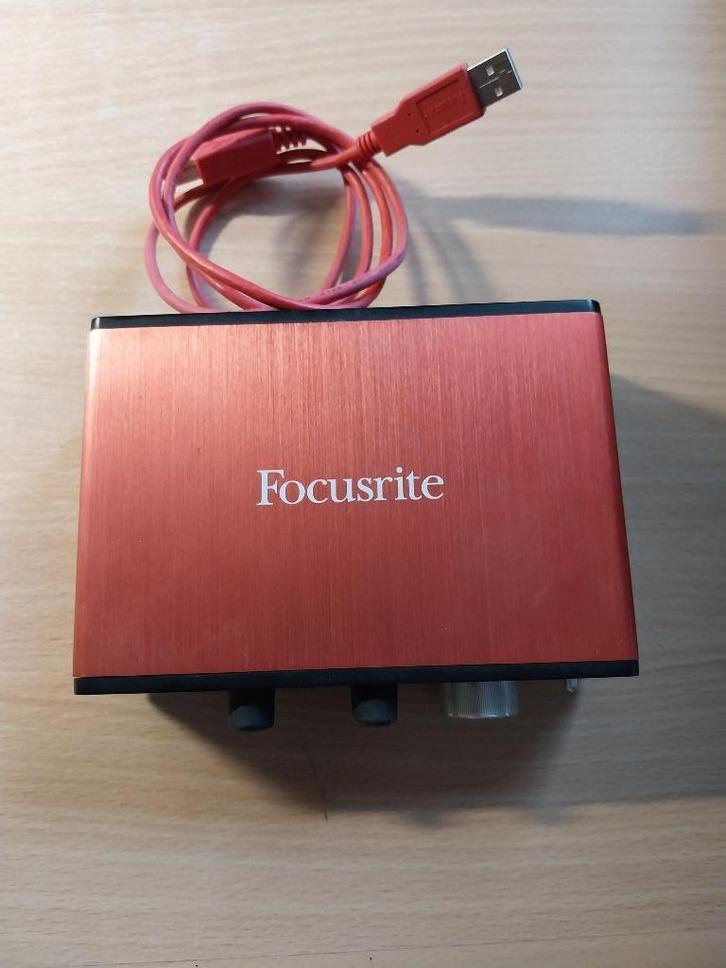 Focusrite Scarlet Solo 2i2, Muziek en Instrumenten, Soundmodules, Zo goed als nieuw, Overige merken, Ophalen