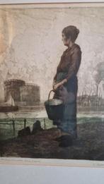 Kurt Peiser - Handgesigneerde Ets Epreuve d'artiste, Antiek en Kunst, Kunst | Etsen en Gravures, Ophalen