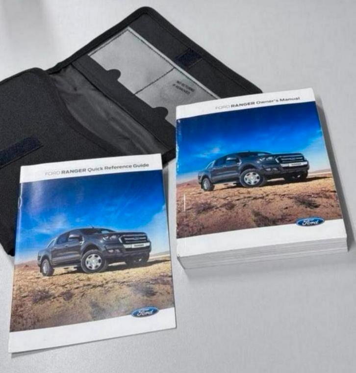 FORD RANGER MK3 2016-2022 handleiding instructie boek in map, Auto diversen, Handleidingen en Instructieboekjes, Ophalen of Verzenden