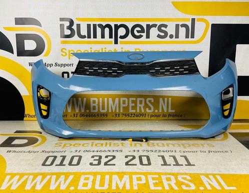BUMPER Kia Picanto 2017-2021 VOORBUMPER 2-G7-4429z, Auto-onderdelen, Carrosserie, Bumper, Voor, Gebruikt, 6 maanden garantie, Ophalen of Verzenden