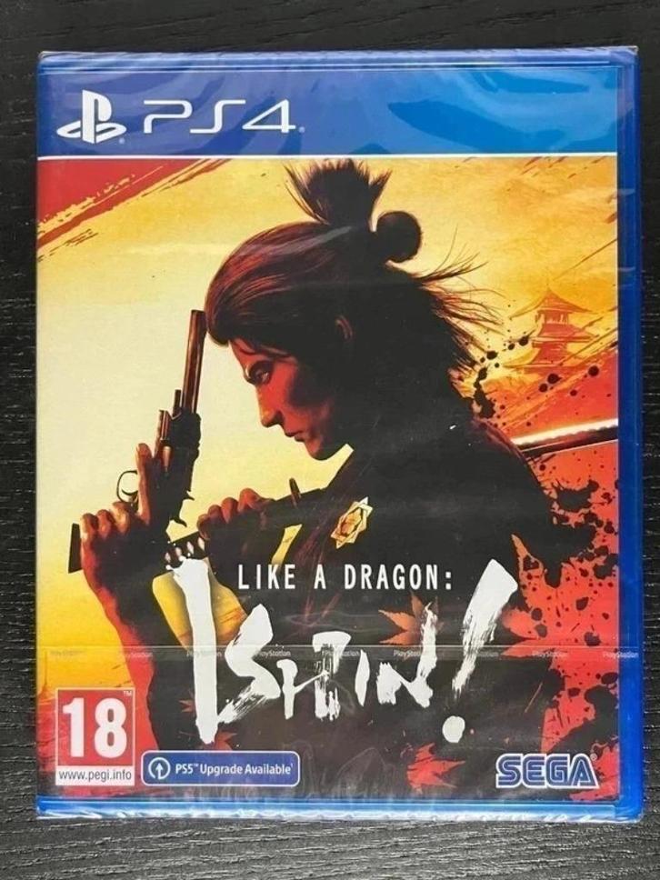 Like a Dragon Ishin PS4 Sealed PAL game, Games en Spelcomputers, Games | Sony PlayStation 4, Nieuw, Ophalen of Verzenden
