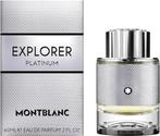 Montblanc Explorer Platinum 60ml SNELLE GRATIS LEVERING