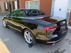 AUDI A5 2.0 HYBRIDE CABRIO/NAVI/LEDER/VIRTUAL COCKPIT/CAMERA, Automaat, Cabriolet, Start-stop-systeem, Zwart