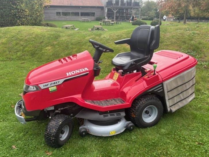 Zitmaaier Honda hf2417ht zitmaaier met elektrische kip, Tuin en Terras, Zitmaaiers, Zo goed als nieuw, 90 tot 120 cm, Elektrische starter