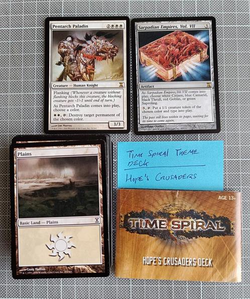 MtG Hope’s Crusader (Time Spiral), Hobby & Loisirs créatifs, Jeux de cartes à collectionner | Magic the Gathering, Comme neuf
