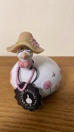 Prachtige kleine j Line Bergera roze hen, perfecte staat, Antiek en Kunst