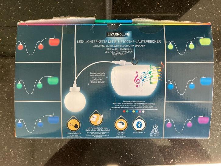 Lichtketting met muziek, Hobby & Loisirs créatifs, Articles de fête, Neuf, Autres types, Enlèvement ou Envoi