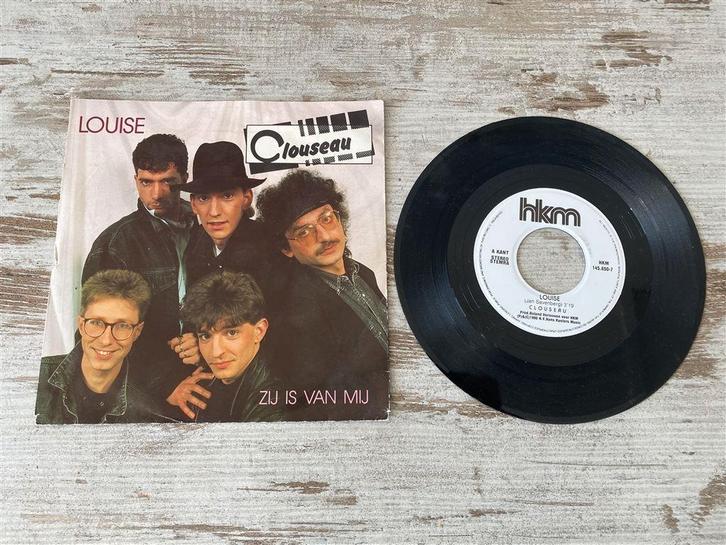 Clouseau - Louise zij is van mij singles [1278], CD & DVD, Vinyles Singles, Comme neuf, Envoi