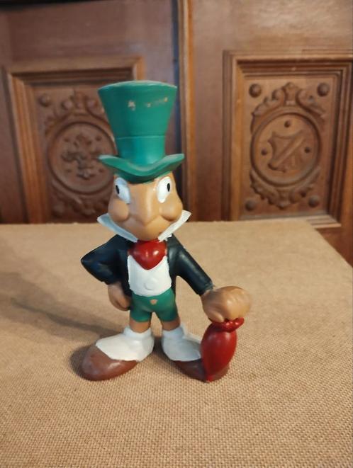 Japie Krekel (Jiminy Cricket) sica toys 1963, Verzamelen, Disney, Gebruikt, Beeldje of Figuurtje, Peter Pan of Pinokkio, Ophalen of Verzenden