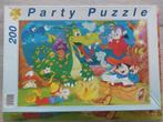 Party Puzzel 200 stuks draken en elfen, 4 tot 6 jaar, Gebruikt, Meer dan 50 stukjes, Ophalen of Verzenden