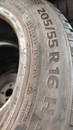 205/55r16 continental winterbanden 40€per stuk met montage, Ophalen of Verzenden, Zo goed als nieuw
