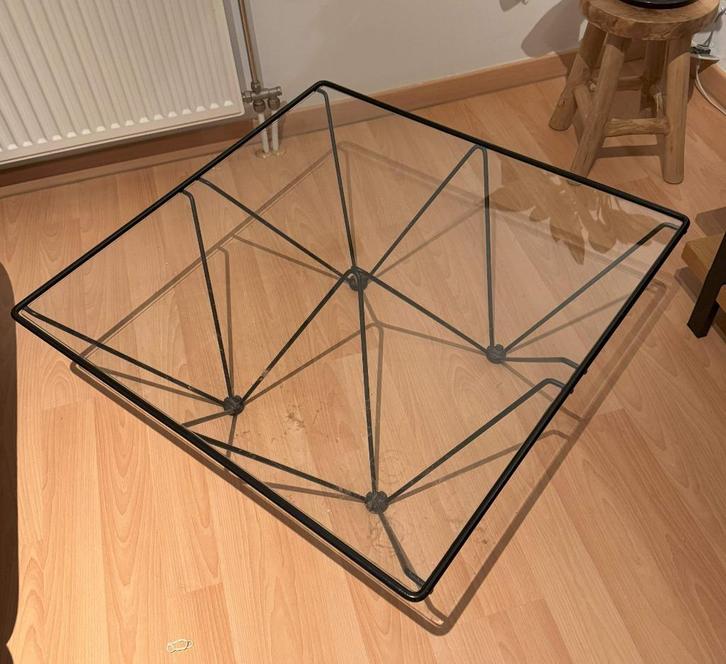 Salontafel Italiaans design paolo piva, Huis en Inrichting, Tafels | Salontafels, Gebruikt, Minder dan 50 cm, 50 tot 100 cm, 50 tot 100 cm
